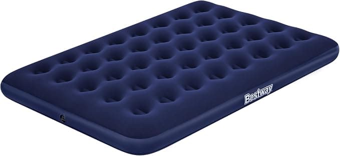 Matelas Gonflable Camping Bestway 2 Places 191 x 137 x 22 cm avec Pompe électrique Externe